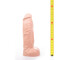 HUNG SYSTEM Zac Dildo mit Saugfuss &Oslash; 7,6 cm L beige