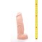 HUNG SYSTEM Zac Dildo mit Saugfuss Ø 6,6 cm M Beige