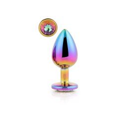 DREAM TOYS Plug aus Aluminium &amp; Zierstein L Multicolor