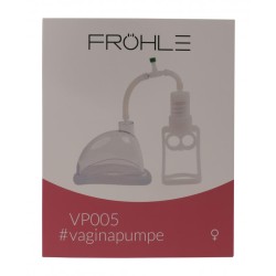 FRÖHLE VP005 Vulvapumpe Solo Extreme Professional mit Kolbengriffpumpe