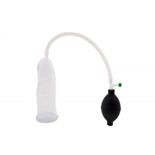 FRÖHLE PP007 Anatomischer Peniszylinder mit Ballpumpe Regular-Fit Ø 5,5 cm x 18 cm