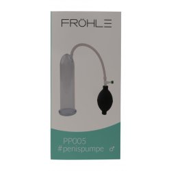 FRÖHLE PP005 Peniszylinder mit Ballpumpe XL Ø 5,5 cm x 24 cm