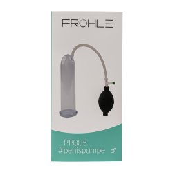 FRÖHLE PP005 Peniszylinder mit Ballpumpe XL Ø 5,5 cm x 24 cm