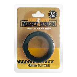 BONEYARD Penisring Meat Rack aus Silikon 4,5 cm Schwarz