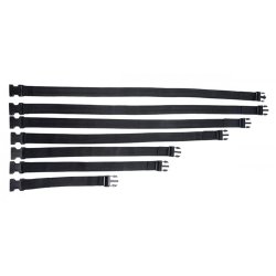 MASTER SERIES Subdued Ganzkörper Fessel Set Schwarz