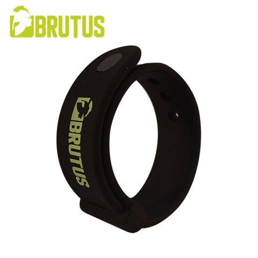 BRUTUS Penisring The Watch Band aus Silikon, Schwarz