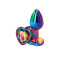 NS NOVELTIES Rear Assets Heart Plug Multicolor S