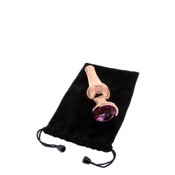 DREAM TOYS Pleasure Plugs 3er-Set mit Zierstein Rosé Gold