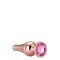 DREAM TOYS Pleasure Plug mit Zierstein Medium Ros&eacute; Gold