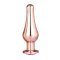 DREAM TOYS Pleasure Plug mit Zierstein Large Ros&eacute; Gold