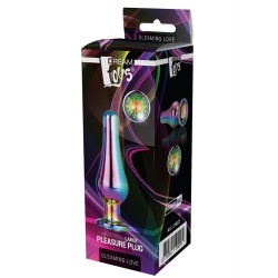 DREAM TOYS Pleasure Plug mit Zierstein Large Multicolor