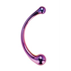 DREAM TOYS Glamour Glass Curved Wand f&uuml;r G-Punkt Stimulation Multicolor