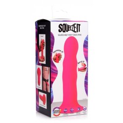 SQUEEZE-IT Dildo Wavy Flexibel & Quetschbar Pink