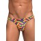 MALE POWER Thong Rainbow S/M