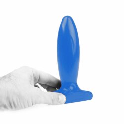 I LOVE BUTT Anal Plug Slim &Oslash; 4,8 cm aus PVC L Blau