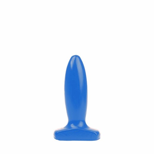 I LOVE BUTT Anal Plug Slim Ø 3,7 cm aus PVC M Blau