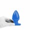 I LOVE BUTT Anal Plug Spade &Oslash; 5,5 cm aus PVC S Blau