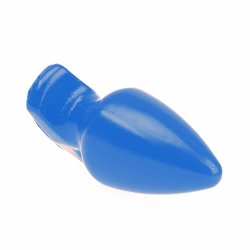 I LOVE BUTT Anal Plug Fat Ø 9,0 cm aus PVC L Blau