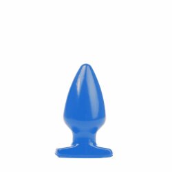 I LOVE BUTT Anal Plug Fat &Oslash; 6 cm aus PVC S Blau