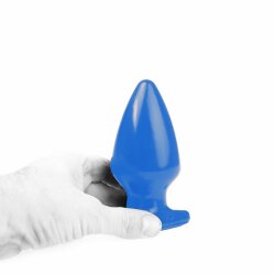 I LOVE BUTT Anal Plug Fat &Oslash; 6 cm aus PVC S Blau