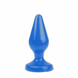 I LOVE BUTT Anal Plug Classic &Oslash; 8,0 cm aus PVC XL Blau