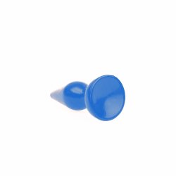 I LOVE BUTT Anal Plug Classic &Oslash; 4,5 cm aus PVC S Blau