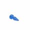 I LOVE BUTT Anal Plug Classic Ø 3,5 cm aus PVC XS Blau