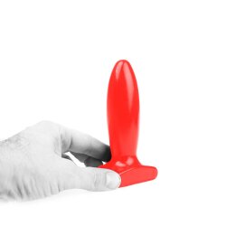 I LOVE BUTT Anal Plug Slim &Oslash; 3,7 cm aus PVC M Rot