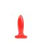 I LOVE BUTT Anal Plug Slim Ø 3,7 cm aus PVC M Rot