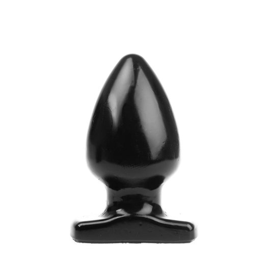 I LOVE BUTT Anal Plug Spade Ø 9,0 cm aus PVC L Schwarz