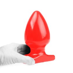 I LOVE BUTT Anal Plug Spade &Oslash; 9,0 cm aus PVC L Rot