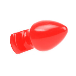 I LOVE BUTT Anal Plug Spade &Oslash; 9,0 cm aus PVC L Rot