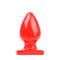 I LOVE BUTT Anal Plug Spade &Oslash; 9,0 cm aus PVC L Rot