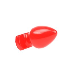 I LOVE BUTT Anal Plug Spade &Oslash; 7,0 cm aus PVC M Rot