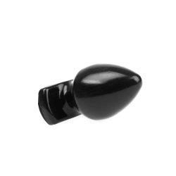 I LOVE BUTT Anal Plug Spade &Oslash; 7,0 cm aus PVC M Schwarz