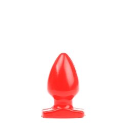 I LOVE BUTT Anal Plug Spade &Oslash; 5,5 cm aus PVC S Rot