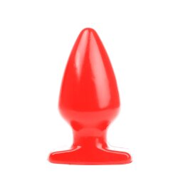 I LOVE BUTT Anal Plug Fat &Oslash; 9,0 cm aus PVC L Rot