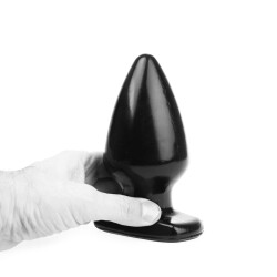 I LOVE BUTT Anal Plug Fat &Oslash; 7,5 cm aus PVC M Schwarz