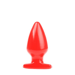 I LOVE BUTT Anal Plug Fat &Oslash; 7,5 cm aus PVC M Rot