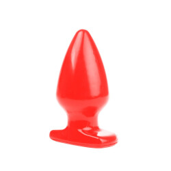 I LOVE BUTT Anal Plug Fat &Oslash; 7,5 cm aus PVC M Rot