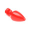 I LOVE BUTT Anal Plug Fat &Oslash; 6,3 cm aus PVC M Rot