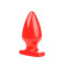 I LOVE BUTT Anal Plug Fat &Oslash; 6,3 cm aus PVC M Rot