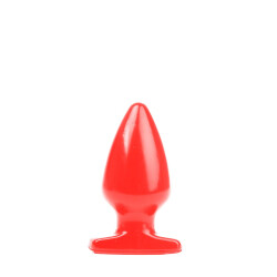 I LOVE BUTT Anal Plug Fat &Oslash; 6 cm aus PVC S Rot