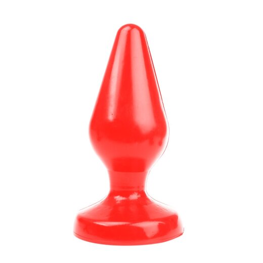 I LOVE BUTT Anal Plug Classic &Oslash; 9,0 cm aus PVC XXL Rot