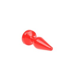 I LOVE BUTT Anal Plug Classic &Oslash; 4,5 cm aus PVC S Rot