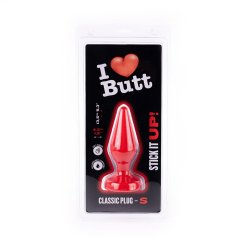 I LOVE BUTT Anal Plug Classic Ø 4,5 cm aus PVC S Rot