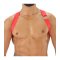 TOF Elastisches Harness Party Boy Rot