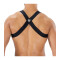 TOF Elastisches Harness Party Boy Schwarz