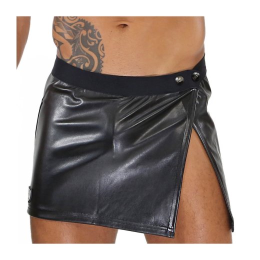 TOF Fetish Skirt Schwarz