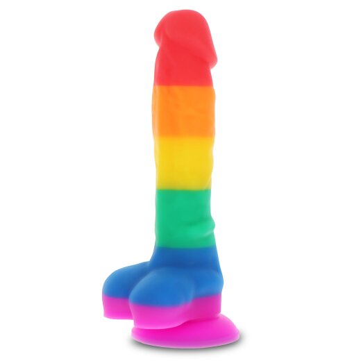 TOY JOY Pride Rainbow Lover Dildo 8 Inch